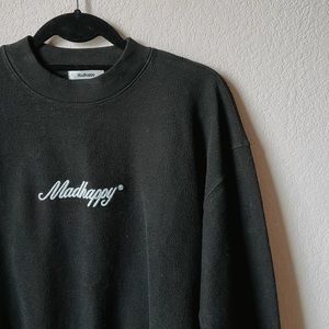 MADHAPPY SIGNATURE CROP CREWNECK